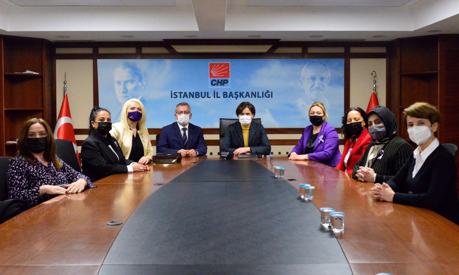 TDP İl Başkan Yusuf Polat ‘dan Canan Kaftancıoğlu’na Ziyaret .